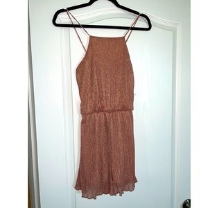 Rose Gold/Champagne Romper